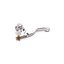 Lever Assembly, Brake, Kaw Suz Yam , Polished