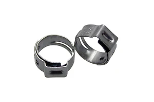 Stepless Ear Clamps, 10.8mm to 13.3mm range, 10 pcs