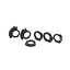 Motion Pro DirtControl™ V2 Lock-On Grips, Gray