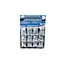 Mini Hardware Kit, Zinc Finish, Card of 12 Pks
