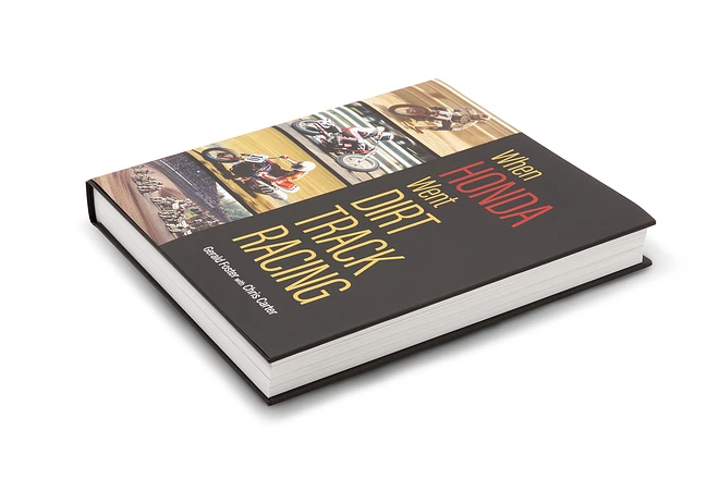 When Honda Went Dirt Track Racing, Book