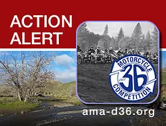 D36 ACTION ALERT – CA Red Sticker/Competition Bike Regulations