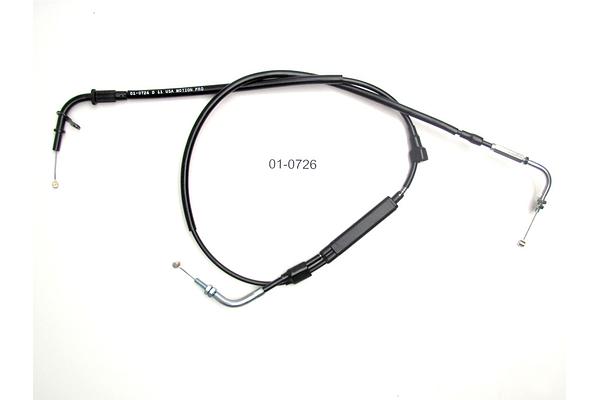 Cable, Black Vinyl, Throttle, 2into1