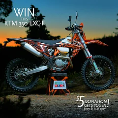 Fundraiser: 5 Bucks a Foot Presents “Twist the Throttle for Trails”