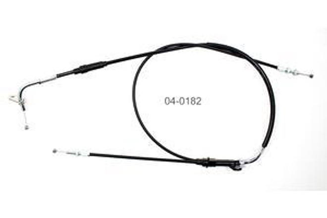 Cable, Black Vinyl, Throttle, 2into1