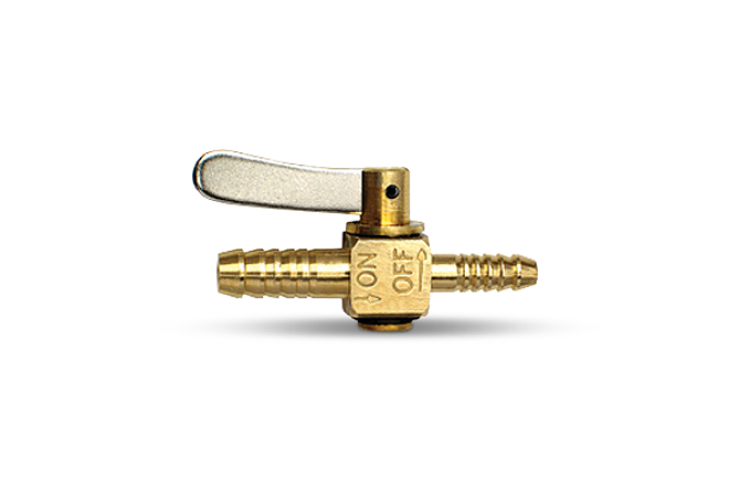 Fuel valve, 1/4" Barb X 5/16" Barb