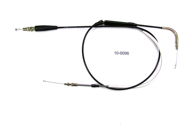 Cable, Black Vinyl, Throttle, 2into1