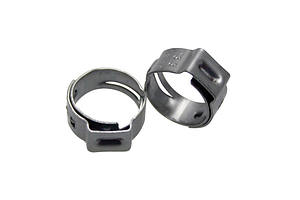 Stepless Ear Clamps, 10.8mm to 13.3mm range, 10 pcs
