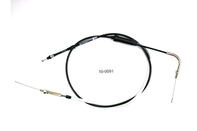 Cable, Black Vinyl, Throttle, 2into1