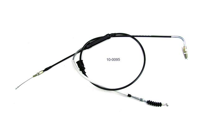 Cable, Black Vinyl, Throttle, 2into1