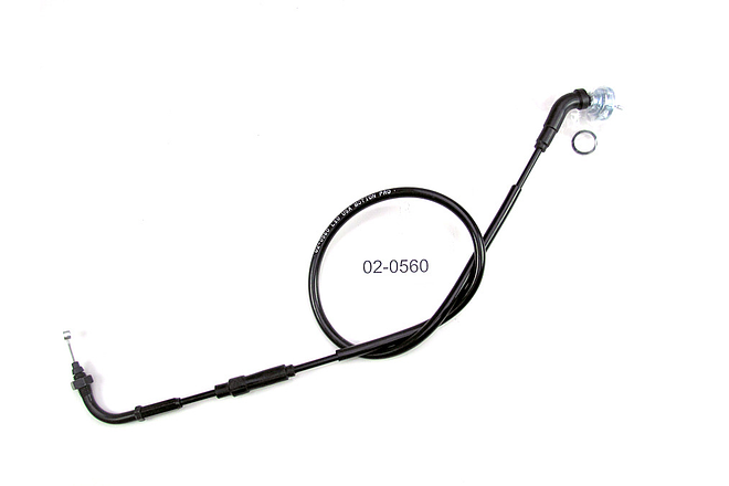 Cable, Black Vinyl, Throttle w/Cap