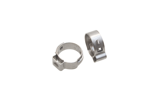 Stepless Ear Clamps, 08.8mm to 10.5mm range, 10 pcs