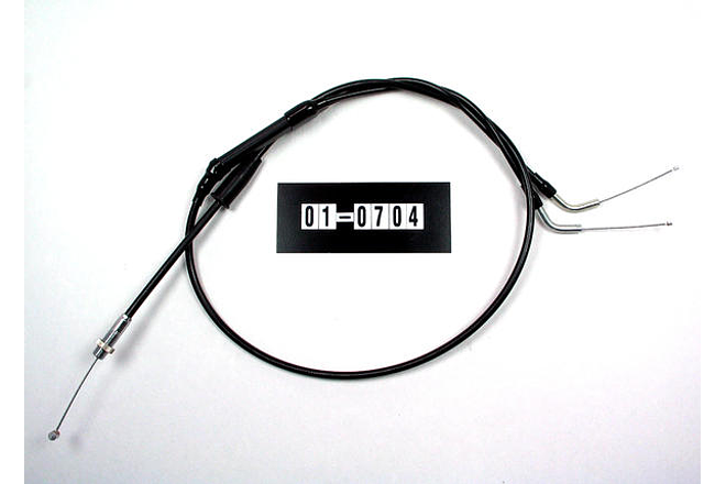 Cable, Black Vinyl, Throttle, 2 into 1