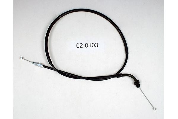 Cable, Black Vinyl, Throttle Push